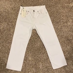 NWT rag & bone women’s white denim jeans size 27